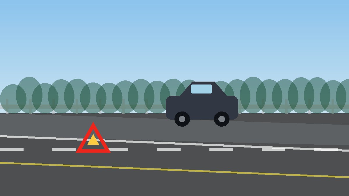 延边朝鲜族道路故障安全等待现场图